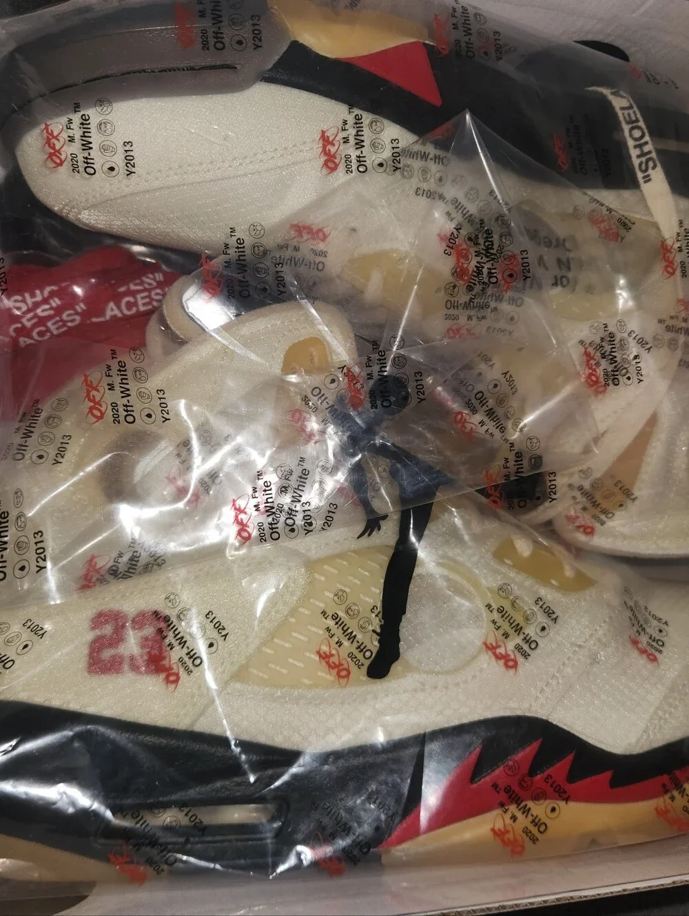 Size 11- Jordan 5 Retro Off-White Sail 
